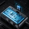 JOYROOM 9w1 ładowarka samochodowa rozdzielacz 5x USB 1x USB-C 3x gniazdo