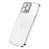 JOYROOM Etui pokrowiec do iPhone 13 Pro obudowa z metaliczną ramką srebrny