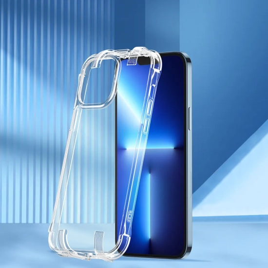 JOYROOM Etui pokrowiec do iPhone 13 pancerna obudowa z haczykami podstawką