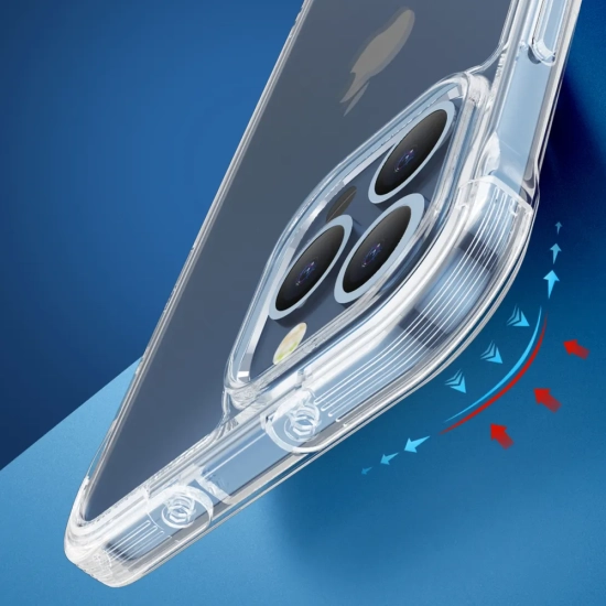 JOYROOM Etui pokrowiec do iPhone 13 pancerna obudowa z haczykami podstawką