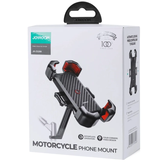 JOYROOM Uchwyt mocowanie na telefon smartfon motocyklowy na kierownicę