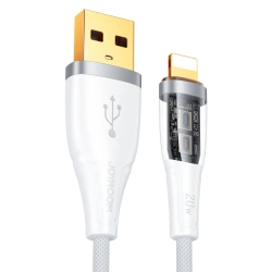 JOYROOM Kabel przewód z inteligentnym wyłącznikiem USB-A - iPhone