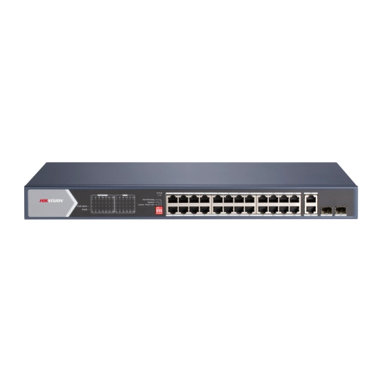 Switch PoE Hikvision DS-3E0528HP-E 24-portowy Gigabit