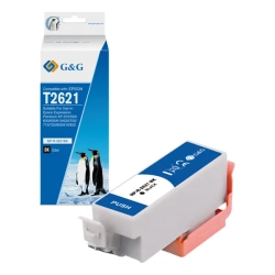 Kompatybilny tusz G&G C13T26214012 NP-R-2621BK, czarny