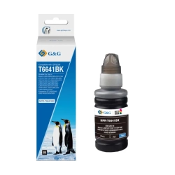 Kompatybilny tusz G&G C13T66414A NPR-T6641BK- -D NPR-T6641BK-70ml-D, czarny
