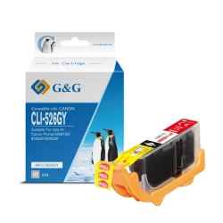 Kompatybilny tusz G&G CLI526GY 4544B001 NP-C-0526GY, 8,4 ml