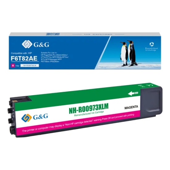Kompatybilny tusz G&G F6T82AE NH-R00973XLM, magenta, 7 000 stron