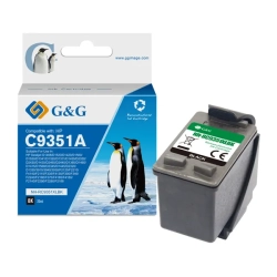 Kompatybilny tusz G&G C9351A HP 21XL NH-R9351BK(HP21), czarny, 475 stron