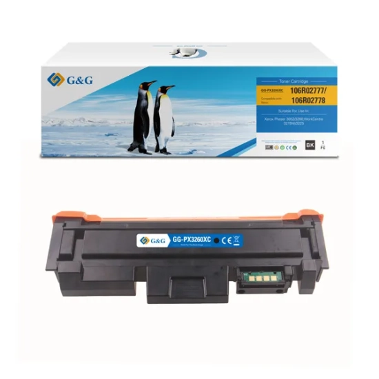Kompatybilny toner G&G Xerox 106R02778 NT-PX3260XC, czarny, 3 000 stron