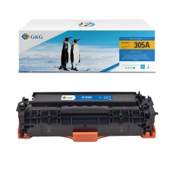 Kompatybilny toner G&G do HP CE411A HP 305A NT-PH305C(CE411A), cyjan