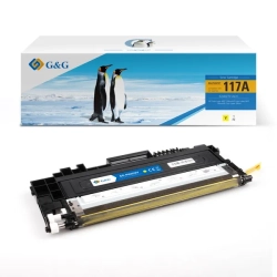 Kompatybilny toner G&G do HP W2072A HP 117A NT-PH2072Y, żółty, 700 stron