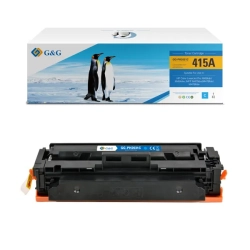 Kompatybilny toner G&G do HP W2031A HP 415A NT-PH2031C, cyjan, 2 100 stron