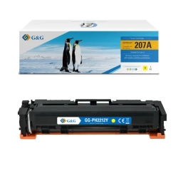 Kompatybilny toner G&G do HP W2212A HP 207A NT-PH2212Y, żółty, 1 250 stron