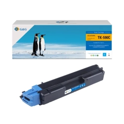 Kompatybilny toner G&G do Kyocera TK590C NT-CKTK590C, cyjan, 5 000 stron