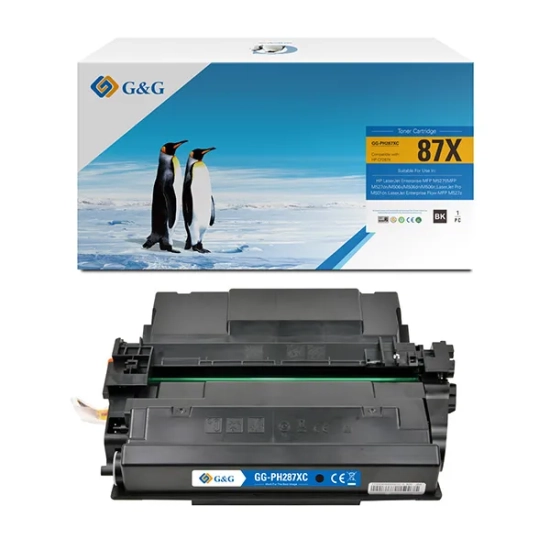 Kompatybilny toner G&G do HP CF287X high capacity NT-PH287XC, czarny