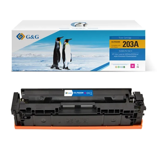 Kompatybilny toner G&G do HP CF543A HP 203A NT-PH203M, magenta, 1 300 stron