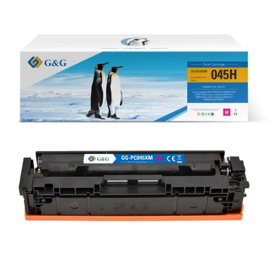 Kompatybilny toner G&G do Canon 045HM EOL NT-PC045XM, magenta, 2 200 stron