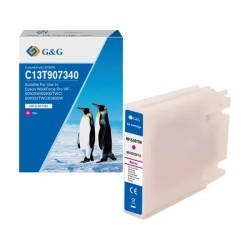 Kompatybilny tusz G&G C13T907340 NP-E-9073M, magenta, 120 ml