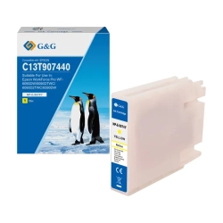 Kompatybilny tusz G&G C13T907440 NP-E-9074Y, żółty, 120 ml