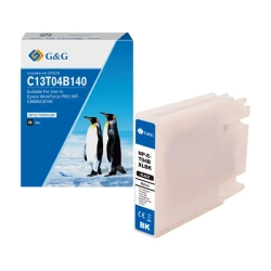 Kompatybilny tusz G&G C13T04B140 NP-E-T04BXLBK-A, czarny, 5 800 stron