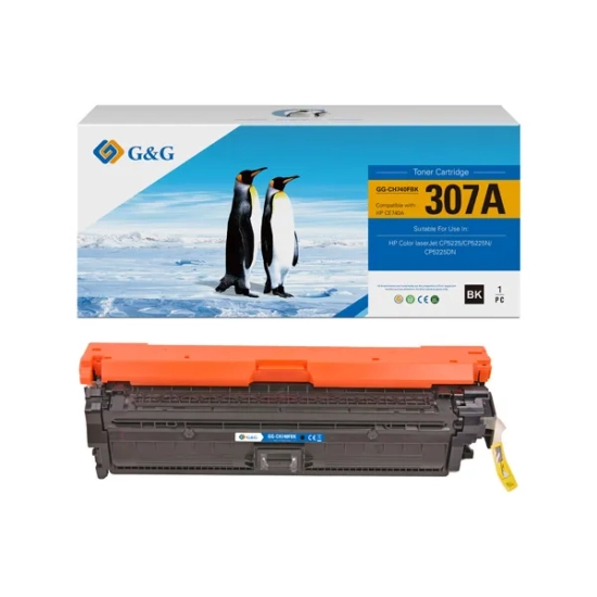 Kompatybilny toner G&G do HP CE740A HP 307A NT-CH740FBK, czarny