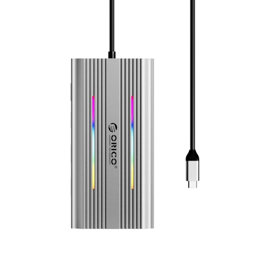 ORICO Stacja dokująca HUB 12w1 USB-C - USB-A USB-C HDMI VGA RJ45 SD
