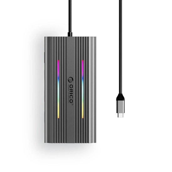 ORICO Stacja dokująca HUB 12w1 USB-C - USB-A USB-C HDMI VGA RJ45 SD PD