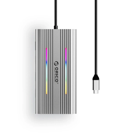 ORICO Stacja dokująca HUB 12w1 USB-C - USB-A USB-C HDMI VGA RJ45 SD PD