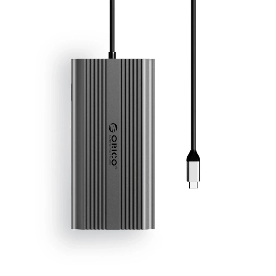 ORICO Stacja dokująca 12w1 USB-C - USB-A USB-C HDMI VGA RJ45 SD microSD PD