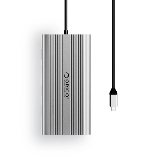 ORICO Stacja dokująca 12w1 USB-C - USB-A USB-C HDMI VGA RJ45 SD microSD PD