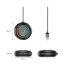 ORICO Hub adapter 4-portowy USB-A - USB-A mini jack RGB 1.8 m - czarny