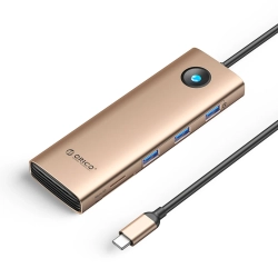 ORICO HUB 9w1 USB-C - USB-A USB-C HDMI VGA SD microSD RJ45 PD 100W 4K