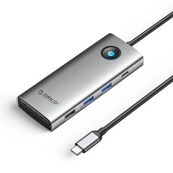 ORICO HUB 8w1 USB-C - USB-A USB-C HDMI VGA RJ45 PD 100W 4K 60Hz 1000Mbps