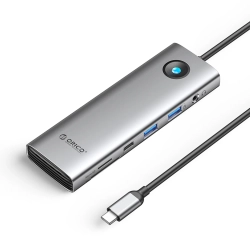 ORICO HUB 9w1 USB-C - USB-A USB-C HDMI SD RJ45 audio PD 100W 4K 2.5G