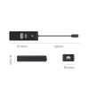 ORICO HUB rozdzielacz 3-portowy USB-C - USB-A USB-C RJ45 Gigabit Ethernet