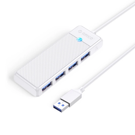 ORICO HUB rozdzielacz 4-portowy USB-A 1 m - biały