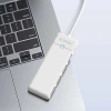 ORICO HUB rozdzielacz 4-portowy USB-C - USB-A 1 m - biały