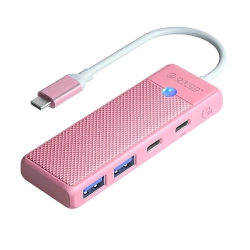 ORICO HUB adapter USB-C - USB-A USB-C z ładowaniem USB-C PD 100 W 0.15 m