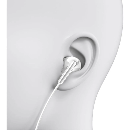 Słuchawki przewodowe douszne z pilotem Xiaomi BHR8931GL USB-C - białe