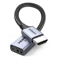 UGREEN Kabel przedłużacz przewód HDMI (męski) / HDMI (żeński) 8K 15cm