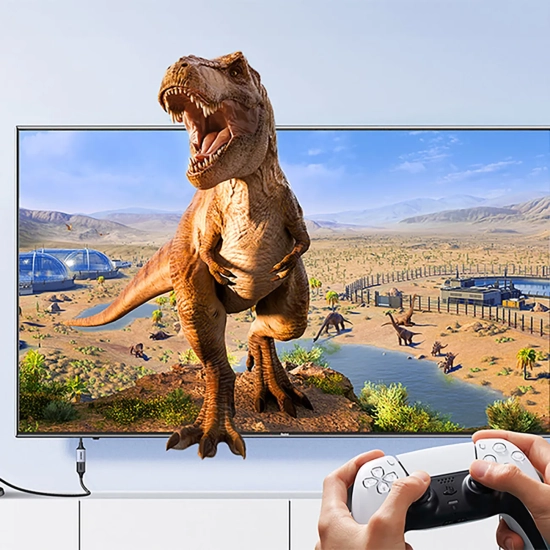 UGREEN Kabel przedłużacz przewód HDMI (męski) / HDMI (żeński) 8K 15cm