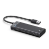 UGREEN HUB adapter rozdzielacz portów 4x USB-A 3.0 i kablem zasilającym