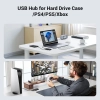 UGREEN HUB adapter rozdzielacz portów 4x USB-A 3.0 i kablem zasilającym