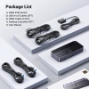UGREEN 2w1 Przełącznik switch HDMI / USB-A / USB-B / USB-C / microUSB
