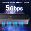 UGREEN 2w1 Przełącznik switch HDMI / USB-A / USB-B / USB-C / microUSB