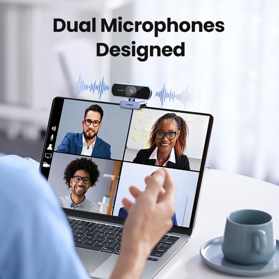 UGREEN Kamera internetowa Full HD z mikrofonami do nagrań Video USB-A