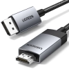 UGREEN Kabel przewód DisplayPort - HDMI 4K 60Hz w oplocie 1m szary