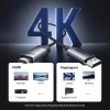 UGREEN Kabel przewód DisplayPort - HDMI 4K 60Hz w oplocie 1m szary