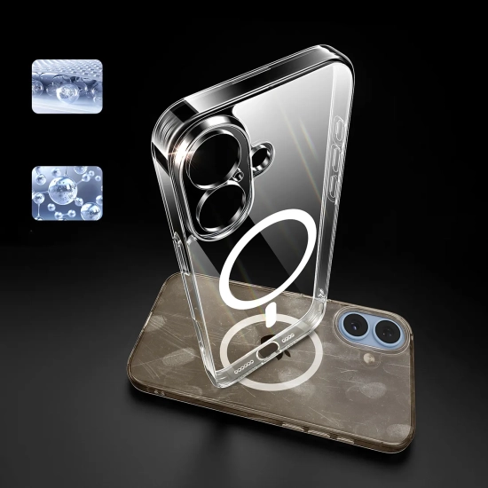 UGREEN Etui case Classy Clear Magnetic na iPhone 16 Plus - przezroczyste