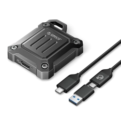ORICO Kieszeń dyskowa wzmocniona taktyczna XAM2 M.2 2230 USB-C - czarna